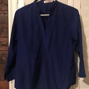 Navy blue blouse